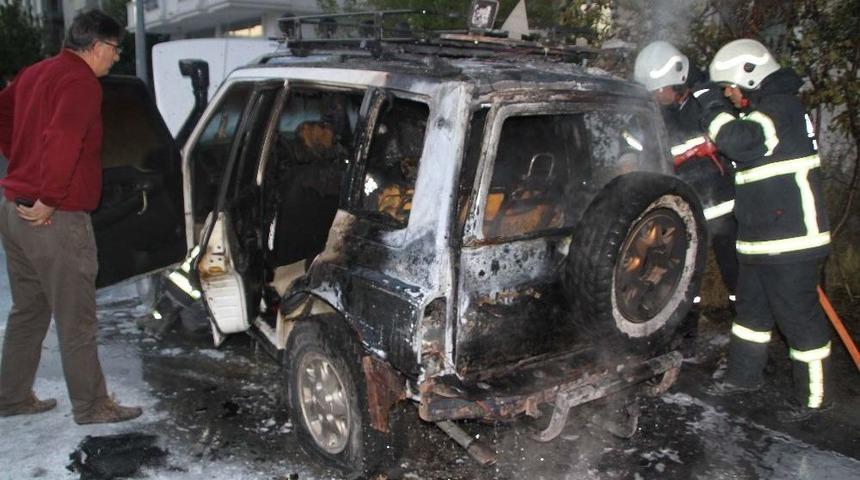 Yanan Cipini &Ccedil;aresizlikle İzledi