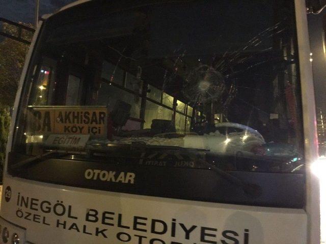 Belediye Otob&uuml;s Şof&ouml;r&uuml;ne B&ouml;yle Saldırdılar 1