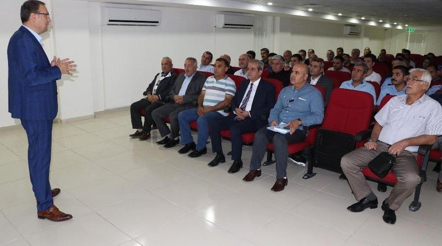 Haliliye &Ccedil;alışanlarına Eğitim Verildi