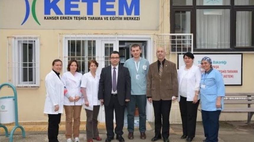 Tekirdağ&rsquo;da Karacakılavuz Mahallesi Sakinleri Kanser Taramasından Ge&ccedil;ti