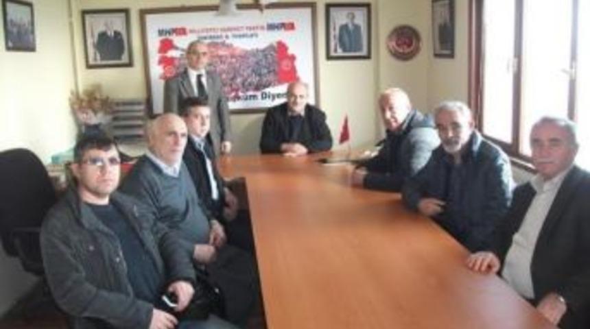 Add Tekirdağ Şubesi, Mhp Tekirdağ İl Başkanlığını Ziyaret Etti