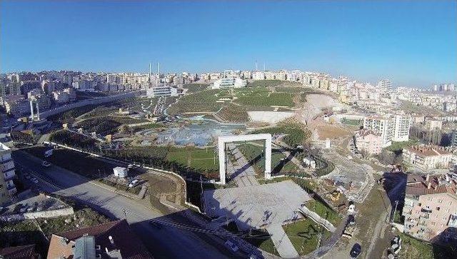 Ankara Büyükşehir’den Etlik Esertepe’ye Görkemli Park