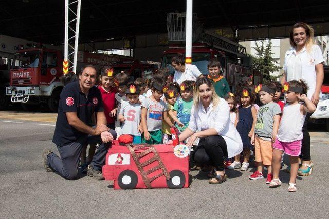 İtfaiyenin Minik Ziyaretçileri