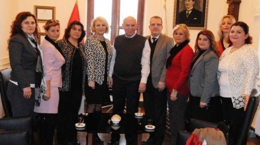 S&uuml;leymanpaşa Kent Konseyi Kadın Meclisi, S&uuml;leymanpaşa Belediye Başkanı Ekrem Eşkinat&rsquo;la Bir Araya Geldi