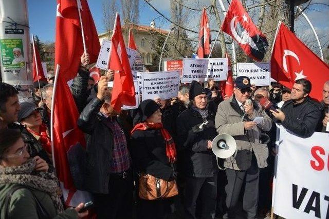 Başkent’te Perinçek Davası Protesto Edildi