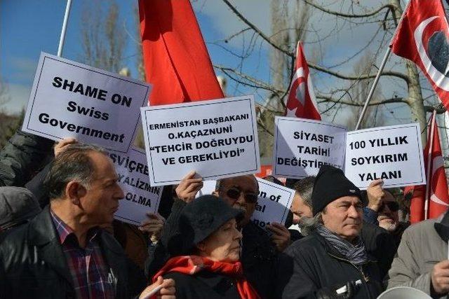 Başkent’te Perinçek Davası Protesto Edildi