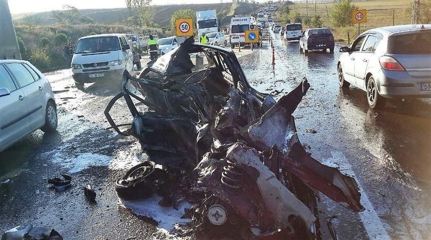 Tekirdağ’da Korkunç Kaza: 2 Ölü