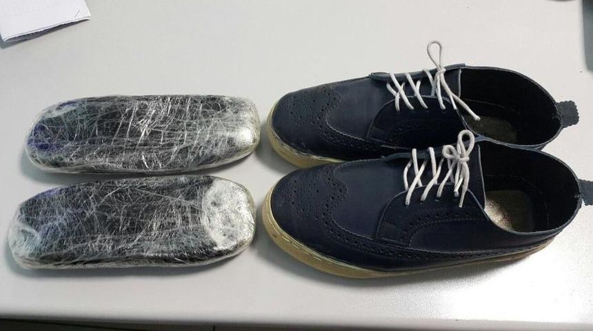 Genital Bölgesinde Ve Ayakkabı Tabanında Uyuşturucu Kaçakçılığı