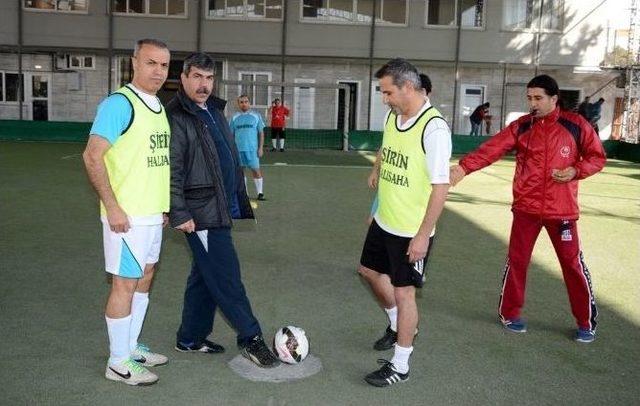 Hekimlerden “şiddete Hayır” Futbol Turnuvası