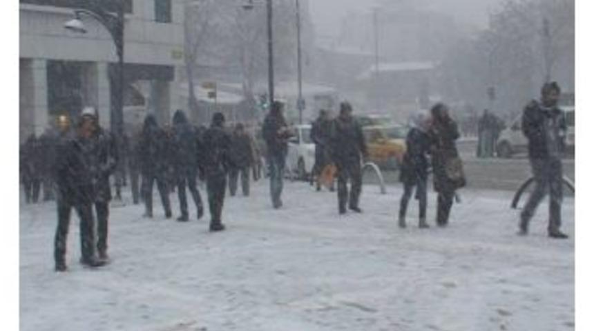 Malatya&rsquo;da Kar Yağışı