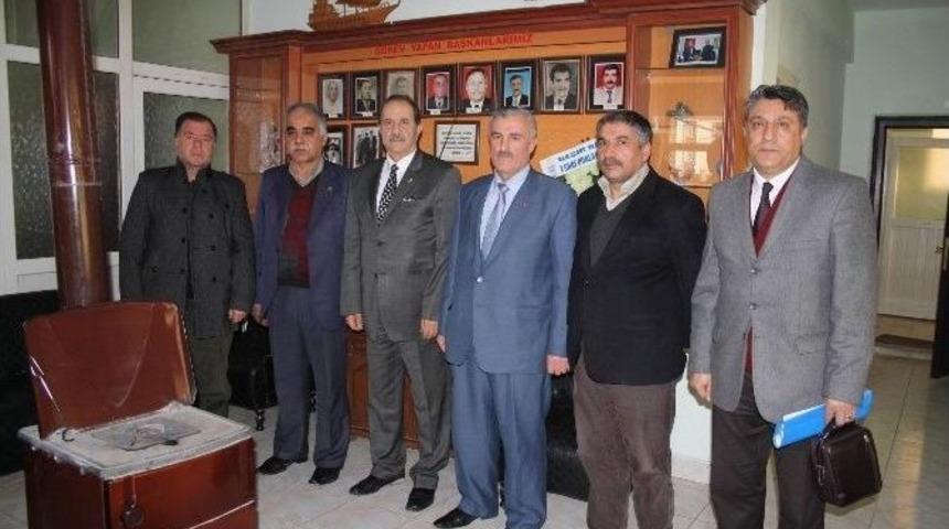 Sesob Başkanı Köksal’dan İlçe Esnaf Odalarına Ziyaret