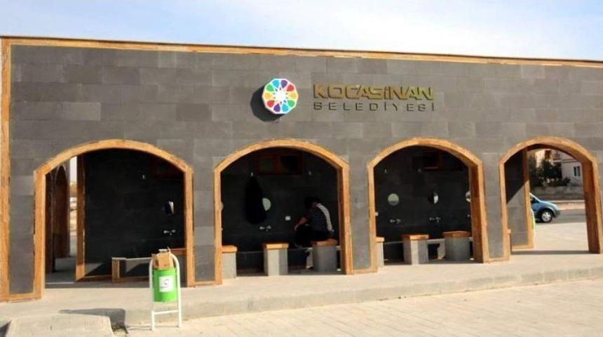 Kocasinan&rsquo;daki Şadırvanlar Sel&ccedil;uklu Mimarisi Tarzında Yenileniyor