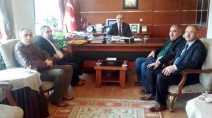Sorgunlu Belediye Başkanları, Kaymakam Kılı&ccedil;&rsquo;ı Ziyaret Etti