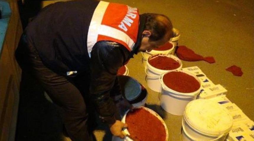 Sal&ccedil;a Kovaları I&ccedil;inde 13 Bin 500 Paket Ka&ccedil;ak Sigara