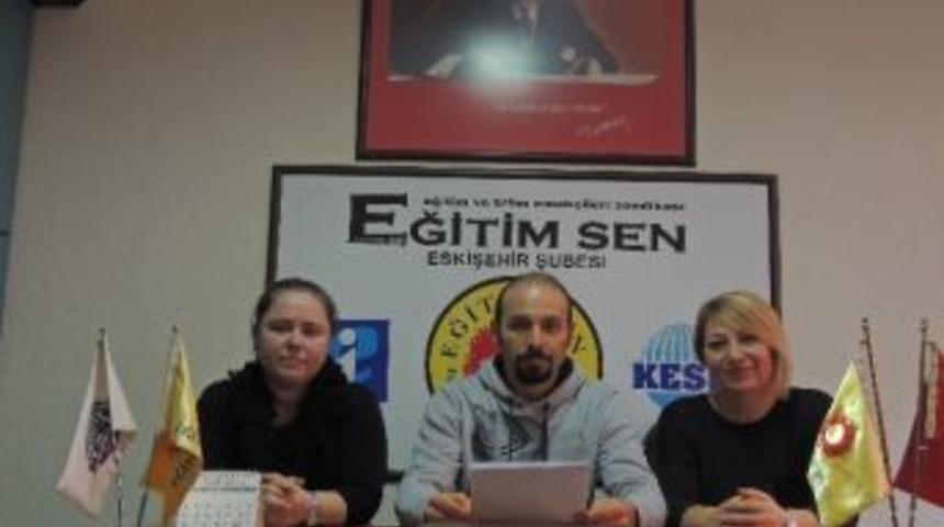 Eğitim-sen Eskişehir Şubesinden Soruşturma Tepkisi