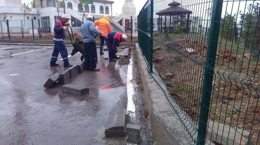 Körfez Belediyesi Bakım Ve Onarım Çalışmalarına Devam Ediyor