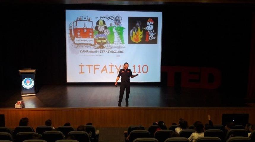 Ted Koleji &Ouml;ğrencilerine Yangın Eğitimi