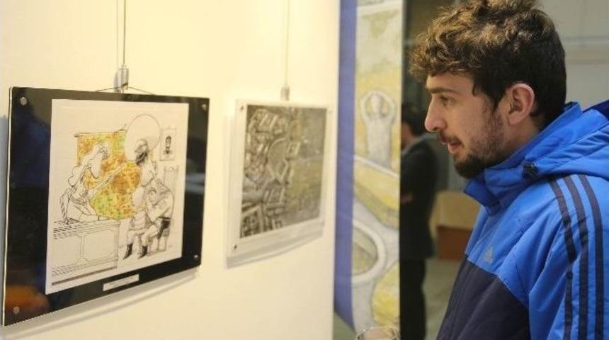 31. Aydın Doğan Uluslararası Karikat&uuml;r Yarışması Sergisi A&ccedil;ıldı