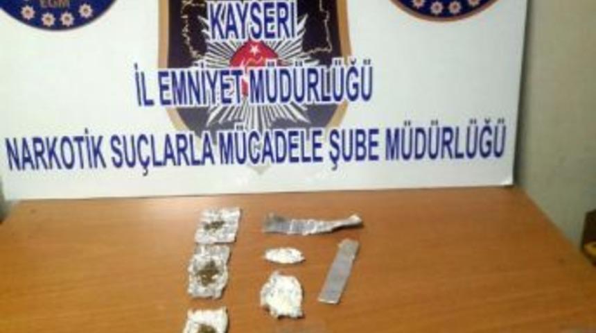 Talas'ta Uyuşturucu Operasyonu