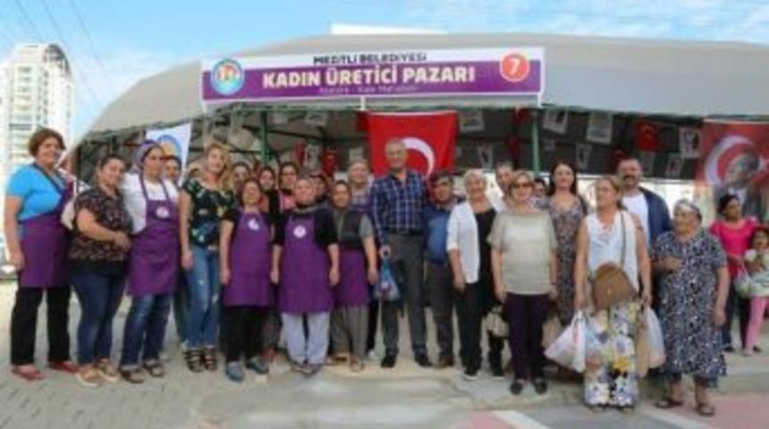 Mezitli&rsquo;de Kadın &Uuml;retici Pazarları Artıyor