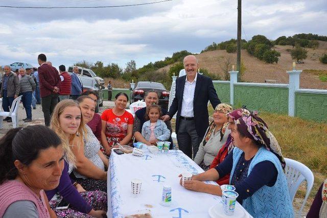 Başkan Kafaoğlu Aşure Hayrına Katıldı