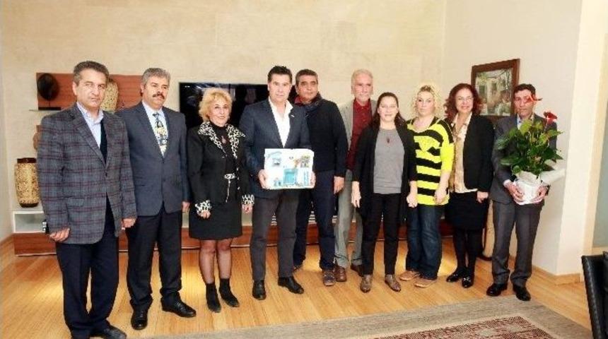 Turgutreis Mahalle Meclisi&rsquo;nden Başkan Kocadon&rsquo;a Ziyaret