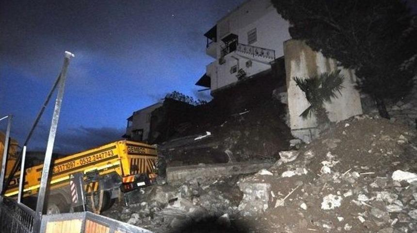 Bodrum&rsquo;da İstinat Duvarı &Ccedil;&ouml;kt&uuml;