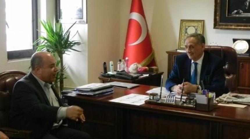 Ali Bozkan&rsquo;dan Başkan Badem&rsquo;e Ziyaret