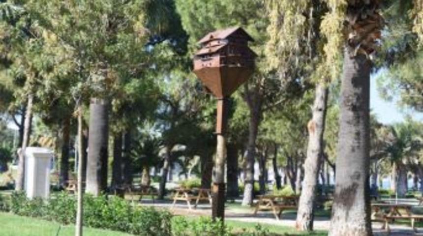 Aliağa’da Kuşlara Yeni Yuva