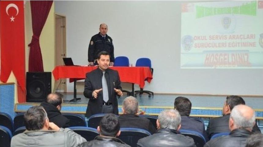Taşımalı &Ouml;ğrenci Servis Ara&ccedil; S&uuml;r&uuml;c&uuml;lerine Eğitim Semineri