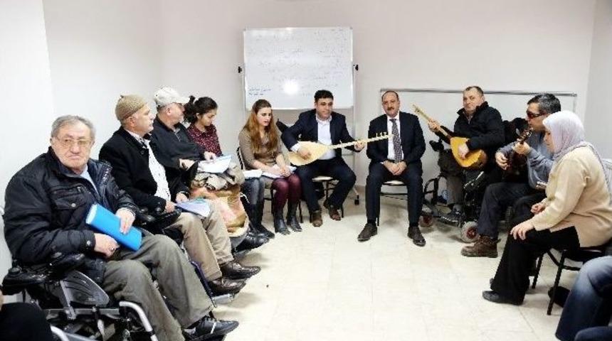 G&ouml;lbaşı Belediyesi Engelliler Korosu Oluşturdu