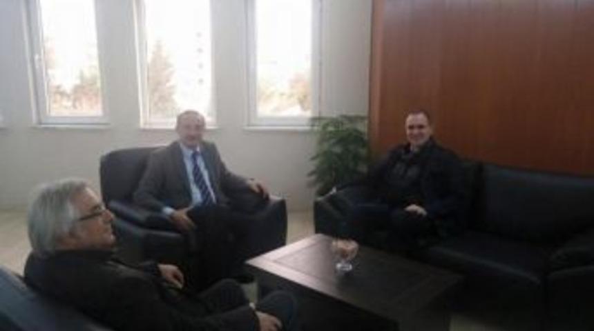 Didim&rsquo;in Eski Kaymakamından Başkan&rsquo;a Ziyaret..