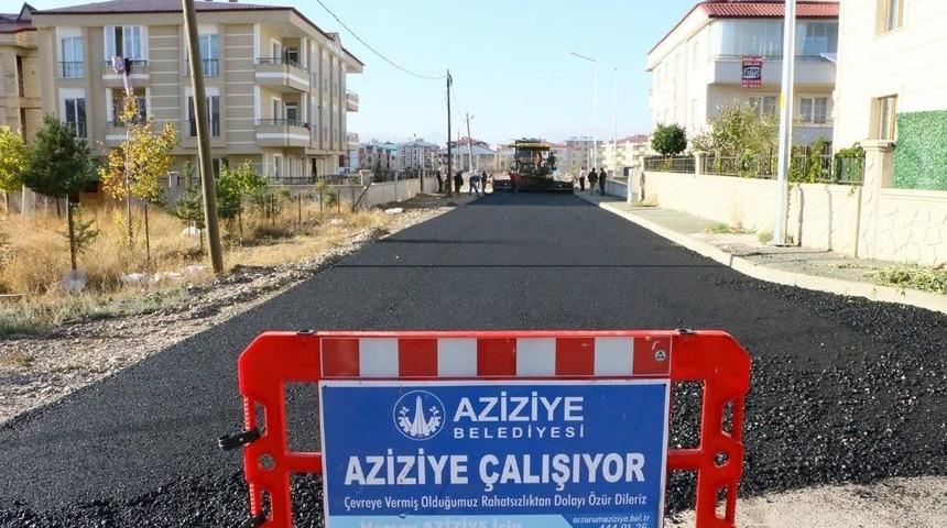 Aziziye Belediyesi &Ccedil;alışmalarına Hız Verdi