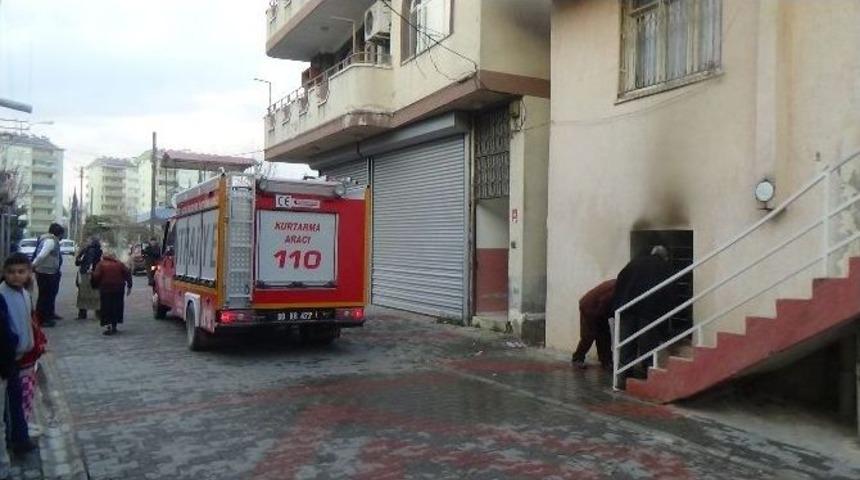 Ev Yangını Korkuttu