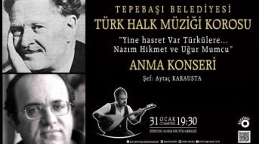 ‘yine Hasret Var Türkülere’ Anma Konseri