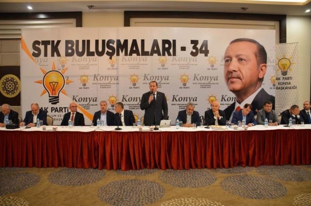 Ak Parti Konya İl Teşkilatı&rsquo;ndan Meslek Odaları Ve Stk Buluşmaları