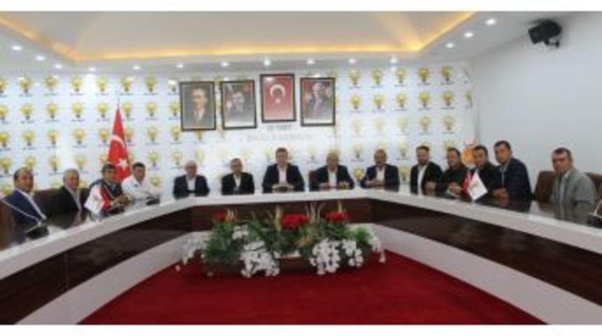Ak Parti İl Başkanı Filiz&rsquo;e, İl&ccedil;e Y&ouml;netimlerinden Ziyaret
