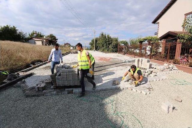 Başiskele’de 70 Kilometrelik Yolun Kaldırım Bordürleri Boyandı