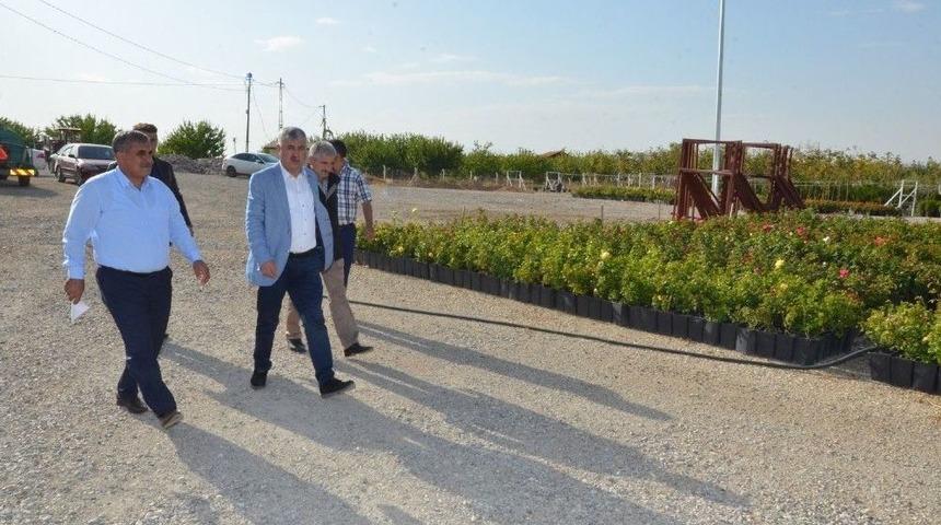 Yeşilyurt Belediyesi Fidanlık Alanında &Ouml;zel Fidanlar Muhafaza Ediliyor