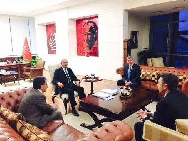 Başkan Saka, Chp Genel Başkanı Kılıçdaroğlu’nu Ziyaret Etti