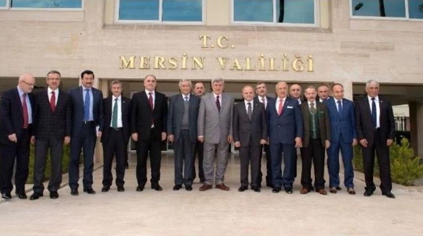 T&uuml;rk D&uuml;nyası Belediyeler Birliği Heyeti Mersin&rsquo;de
