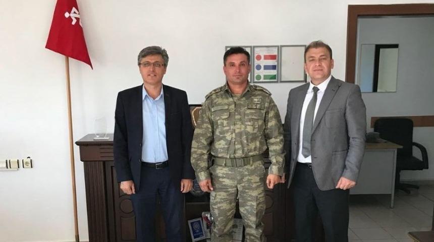 Başkan Yardımcılarından Garnizon Komutanlığı&rsquo;na Ziyaret