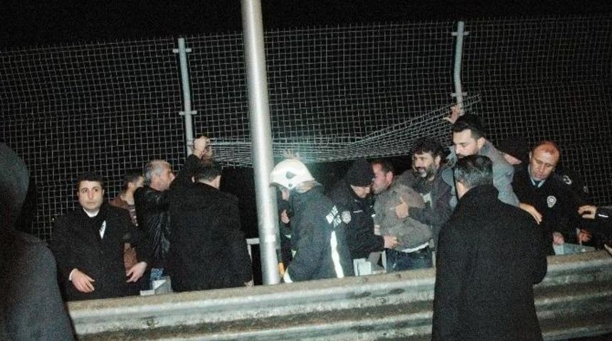 Malatya&rsquo;da İntihar Etmek İsteyen Şahıs G&uuml;&ccedil;l&uuml;kle İkna Edildi