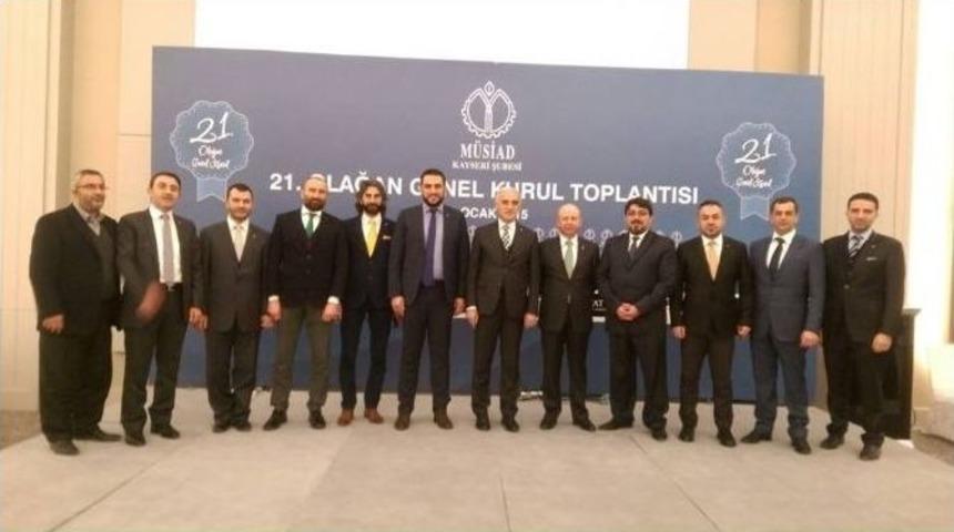 M&uuml;siad&rsquo;da Bayrak Değişimi