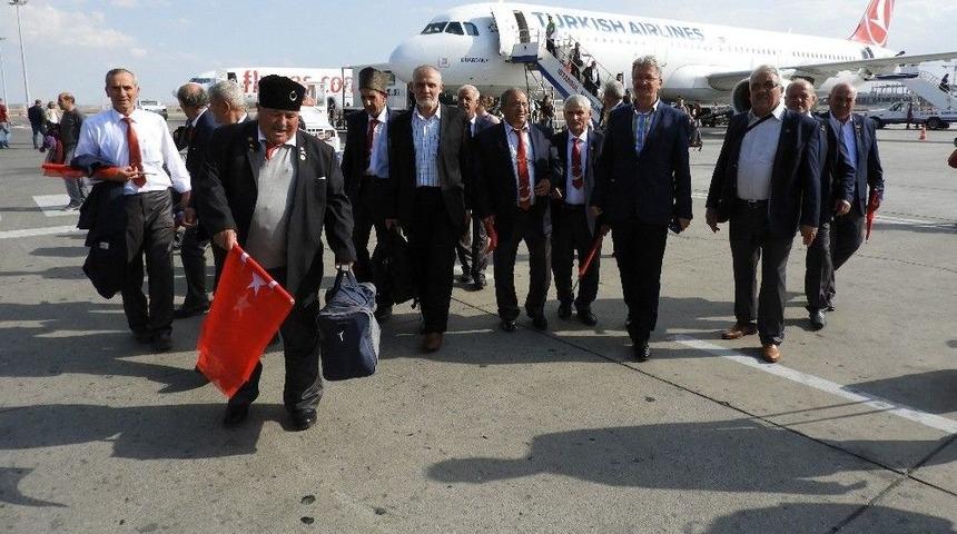 Savaştıkları Yerleri Ziyaret Ettiler