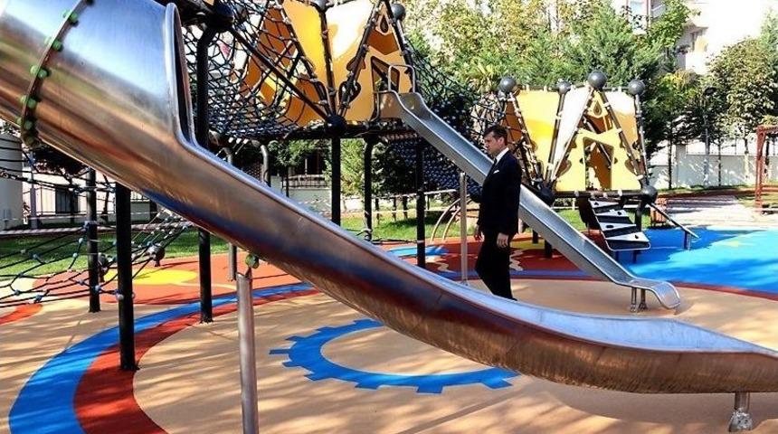 Muhsin Yazıcıoğlu Parkı Yenilendi