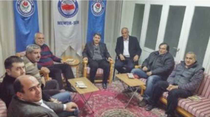 Ak Parti Milletvekili Aday Adayı Merkep&ccedil;ioğlu&rsquo;ndan Memur-sen&rsquo;e Ziyaret