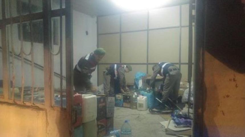 Manisa'da Ka&ccedil;ak Mazot Operasyonu