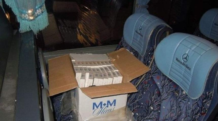 Doğubayazıt&rsquo;ta Ka&ccedil;ak Sigara Operasyonu