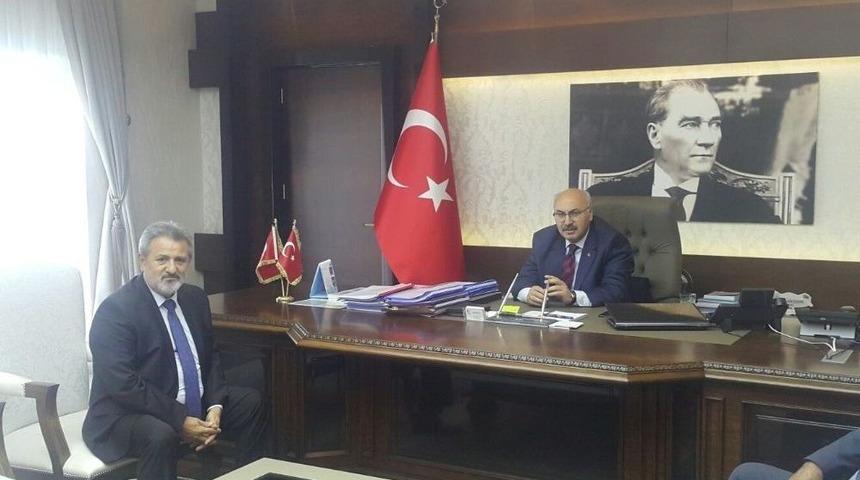 Ayesob’dan Vali Köşger’e Teşekkür Ziyareti